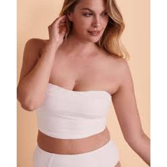 LA BLANCA White Linea Costa BIKINI BOTTOM ONLY Medium M / 8 NEW NWT LB2CE93 - Picture 3 of 13